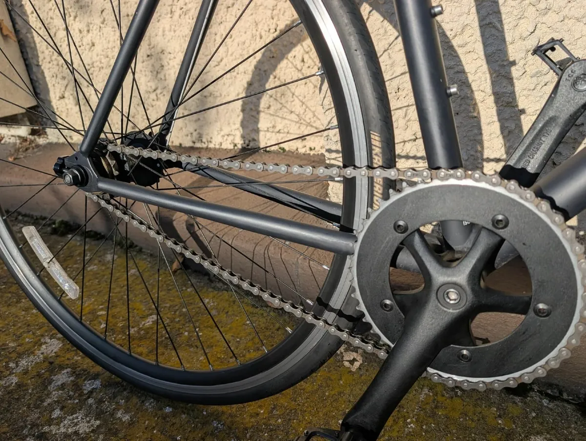 Martello Brooklyn Black Fixie Single Speed Bike - Image 3