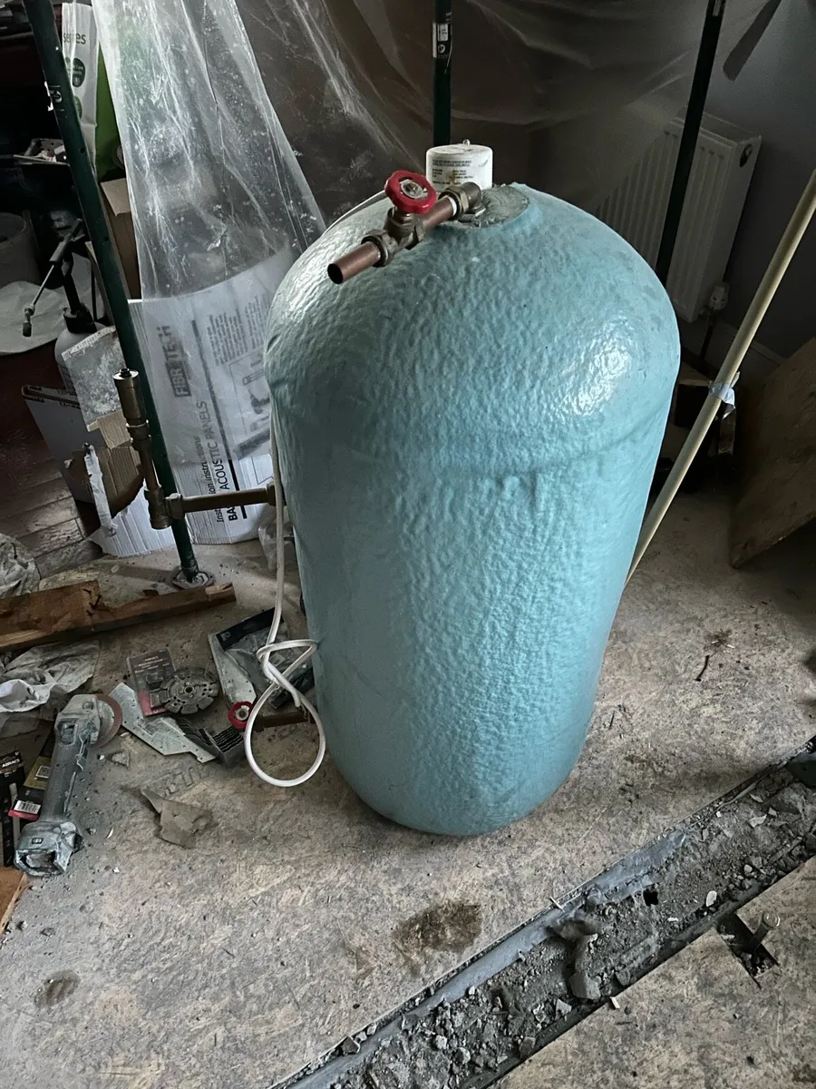 Insulated hot water cylinder