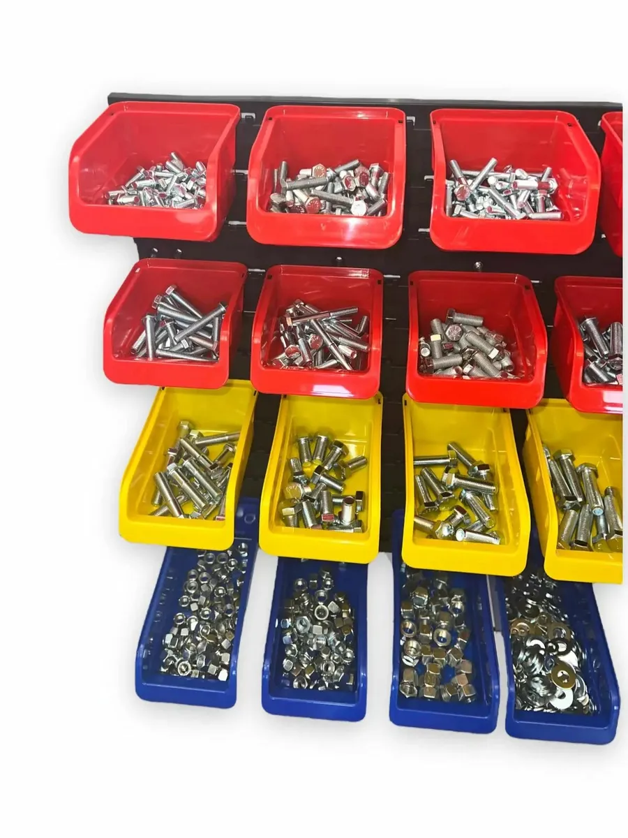 17KG 1/4 5/16 3/8 7/16 1/2 NUT + BOLT + WASHER UNF - Image 3