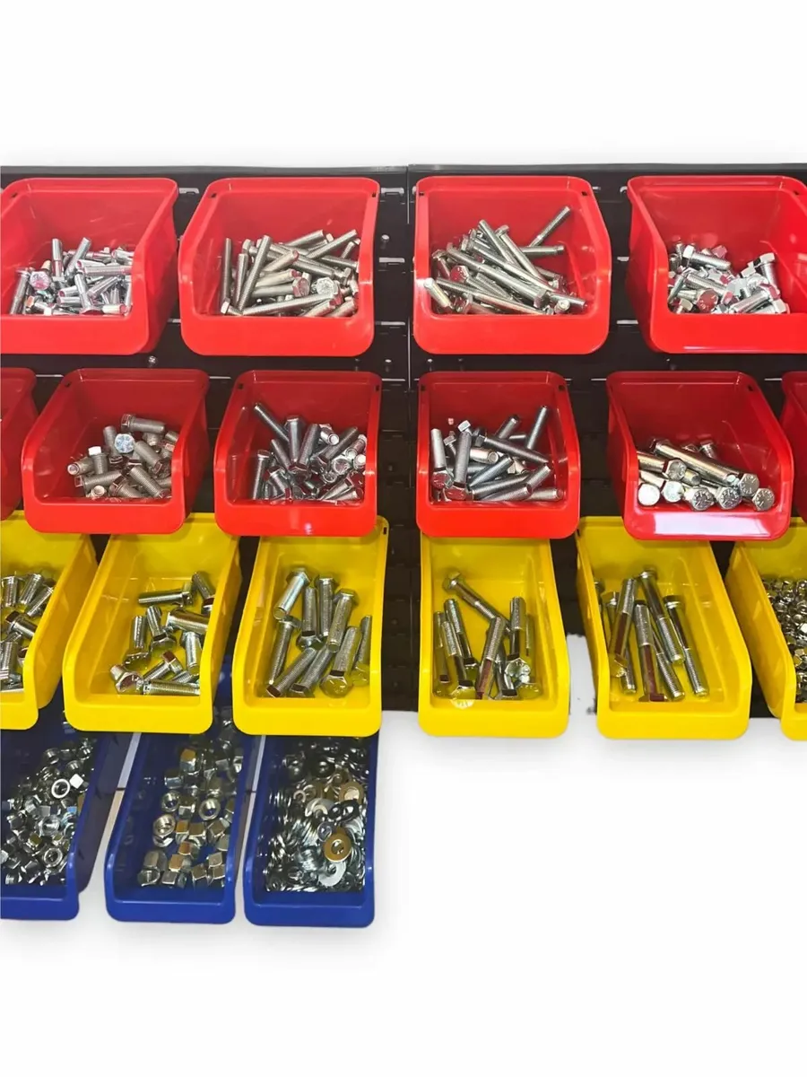 17KG 1/4 5/16 3/8 7/16 1/2 NUT + BOLT + WASHER UNF - Image 4