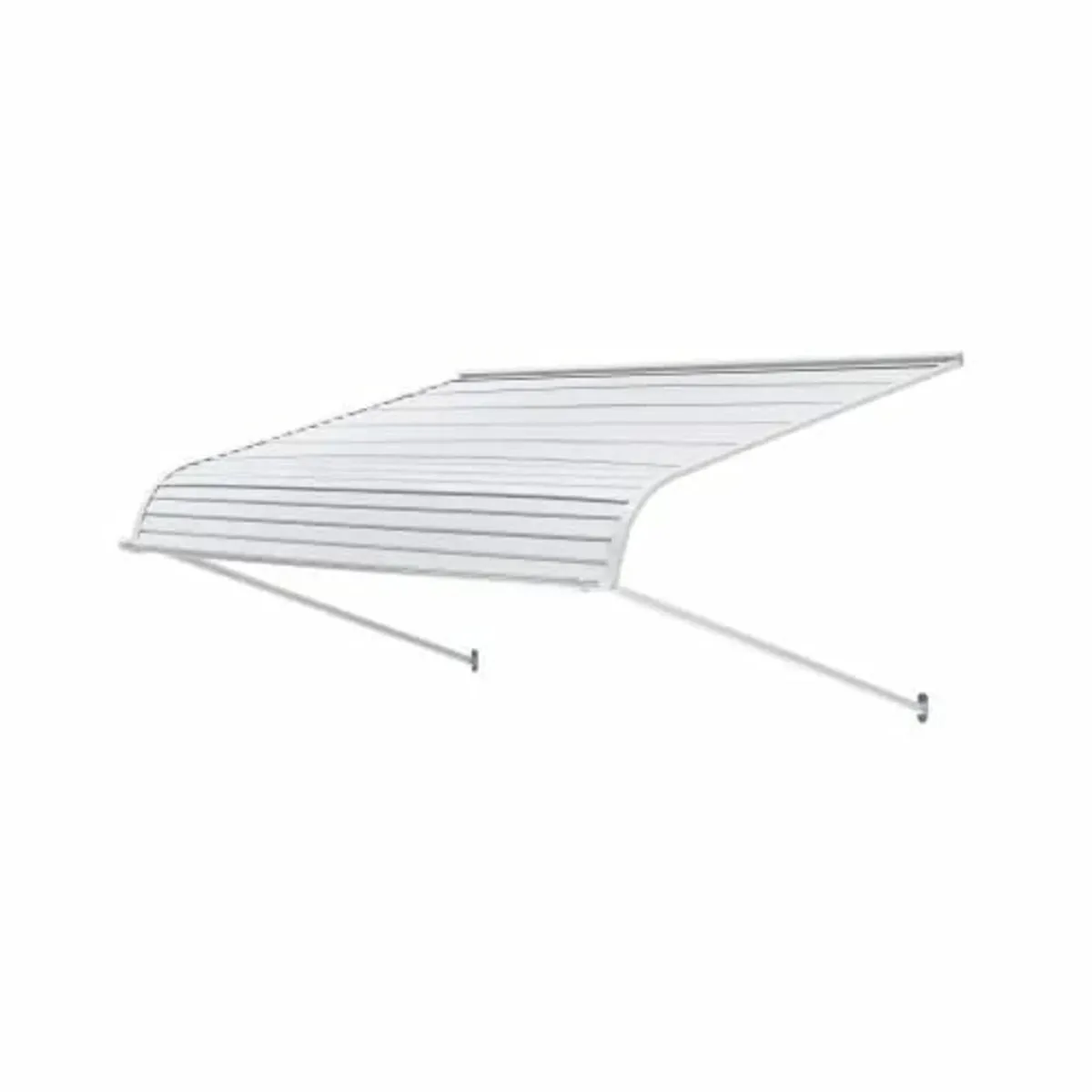 Window Awning Door Canopy 60x42 in Aluminum Alloy - Image 1
