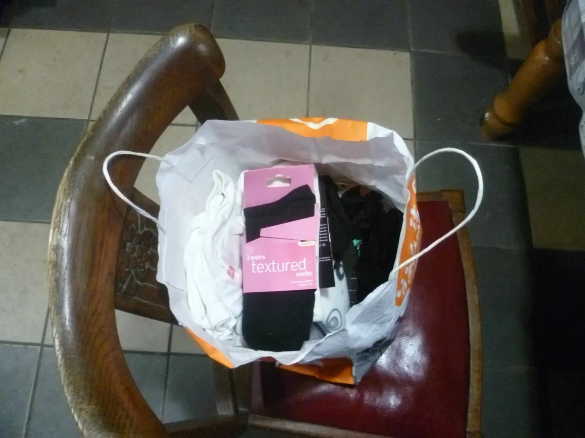 Large size jeans, shirts, socks ect. New & used - Image 2