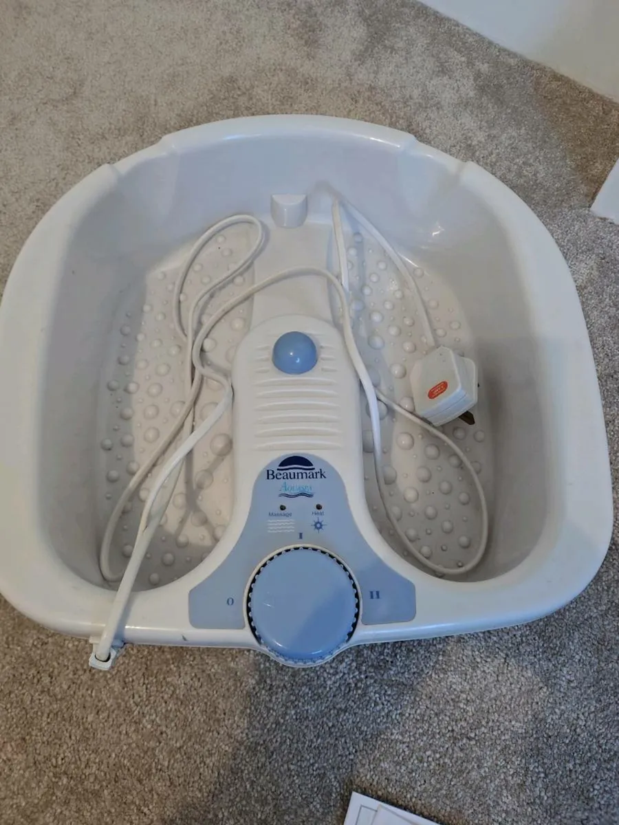 Beaumark foot spa
