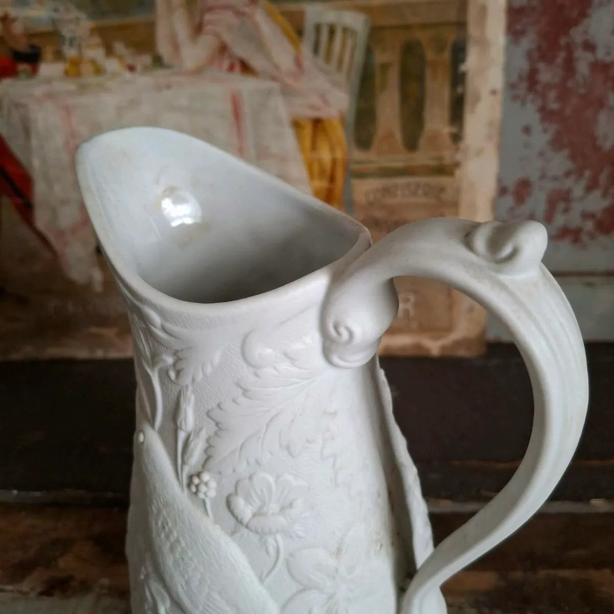 Selection of Parian Ware Jugs - Image 3