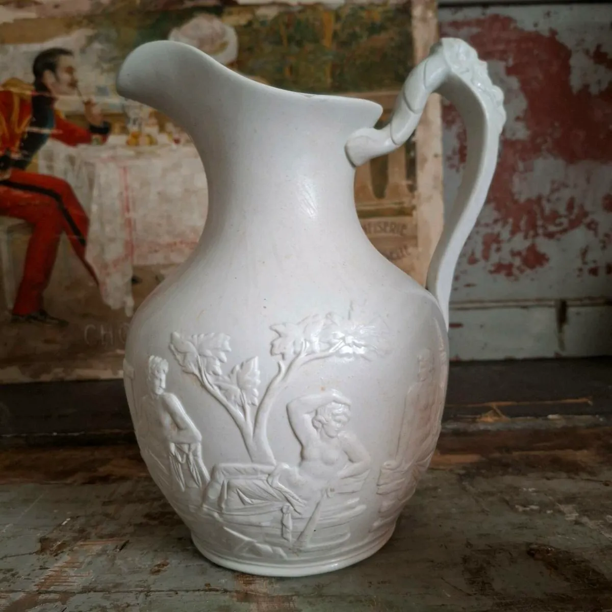 Selection of Parian Ware Jugs - Image 4