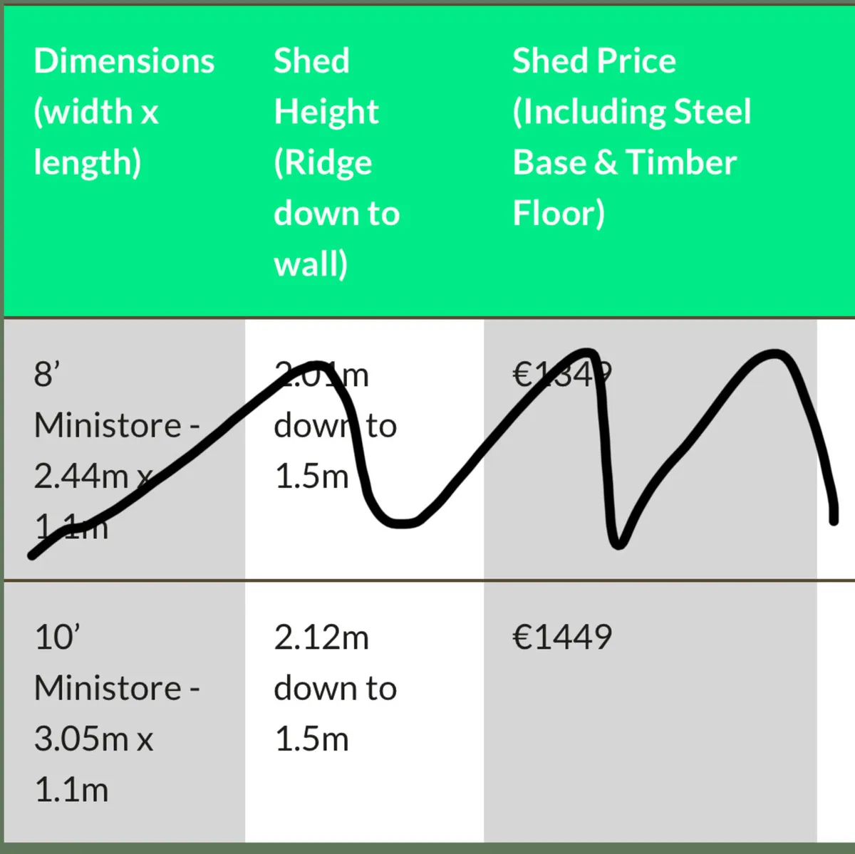 Adman ministore garden shed - Image 4