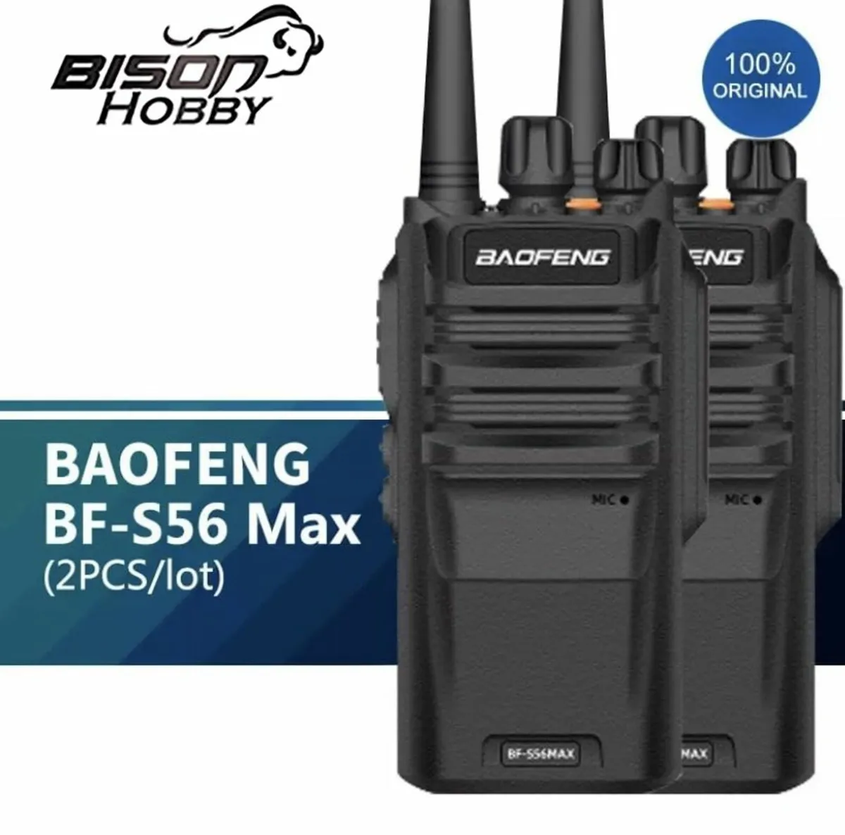 Walkie Talkie S56 two way radios Waterproof - Image 1