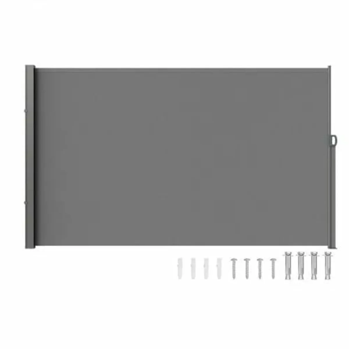 Retractable Side Awning, 63''x 118'' Outdoor Priva - Image 1