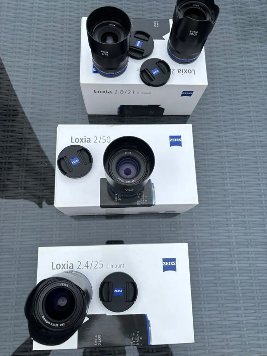 Zeiss Loxia Cinematic Filmmakers Lens Set - Image 3