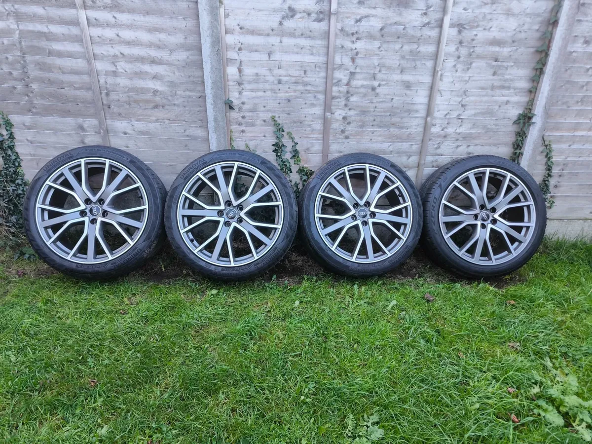 Audi SPORT A6 Genuine Wheels 255/40/20 5x112 - Image 1