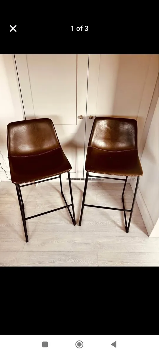 2 New island stools 2for 100. - Image 2