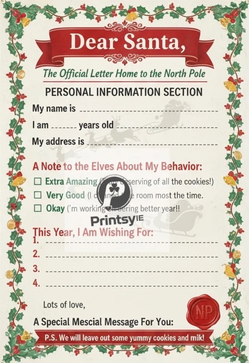 Santa letters (digital) - Image 1