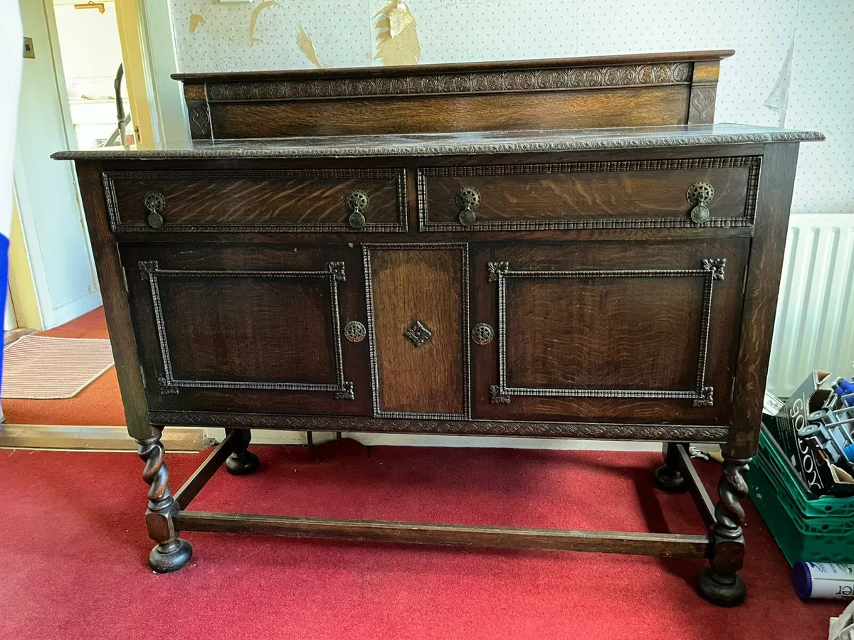 Oak Sideboard - Image 1