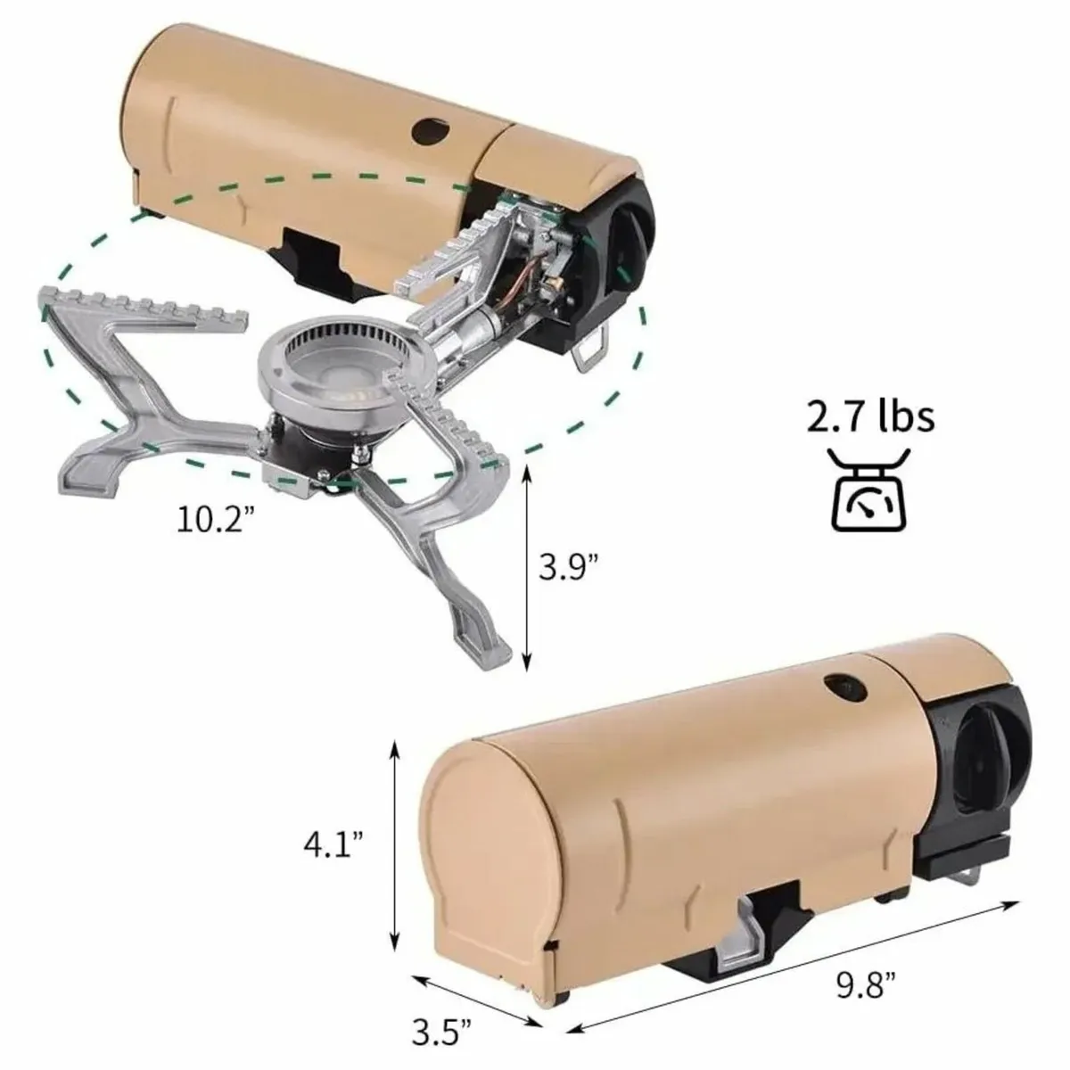 Camping Gas Stove - Image 2