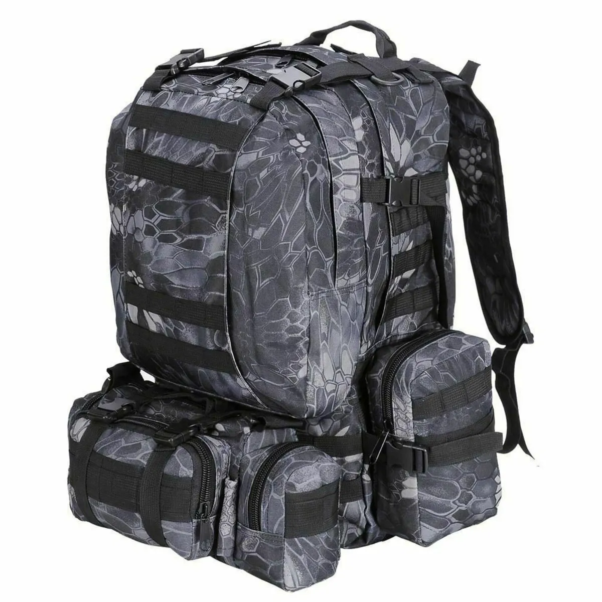 Camouflage outdoor backpack 40-50 L - Image 2