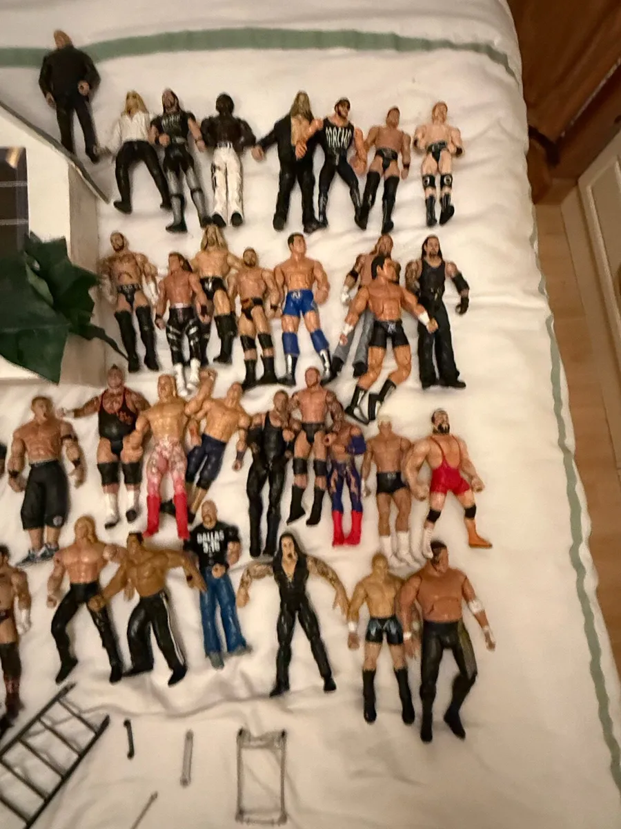 Wwe 50 wrestling figures stage & accessory’s - Image 4