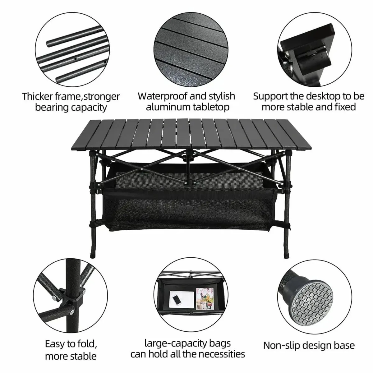 Camping foldable table - Image 4