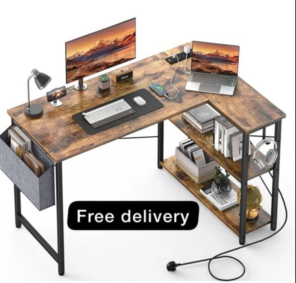 L Shaped Computer Desk