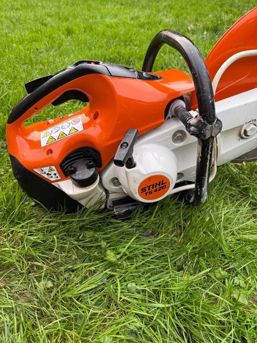 Stihl TS 420 consaw - Image 2