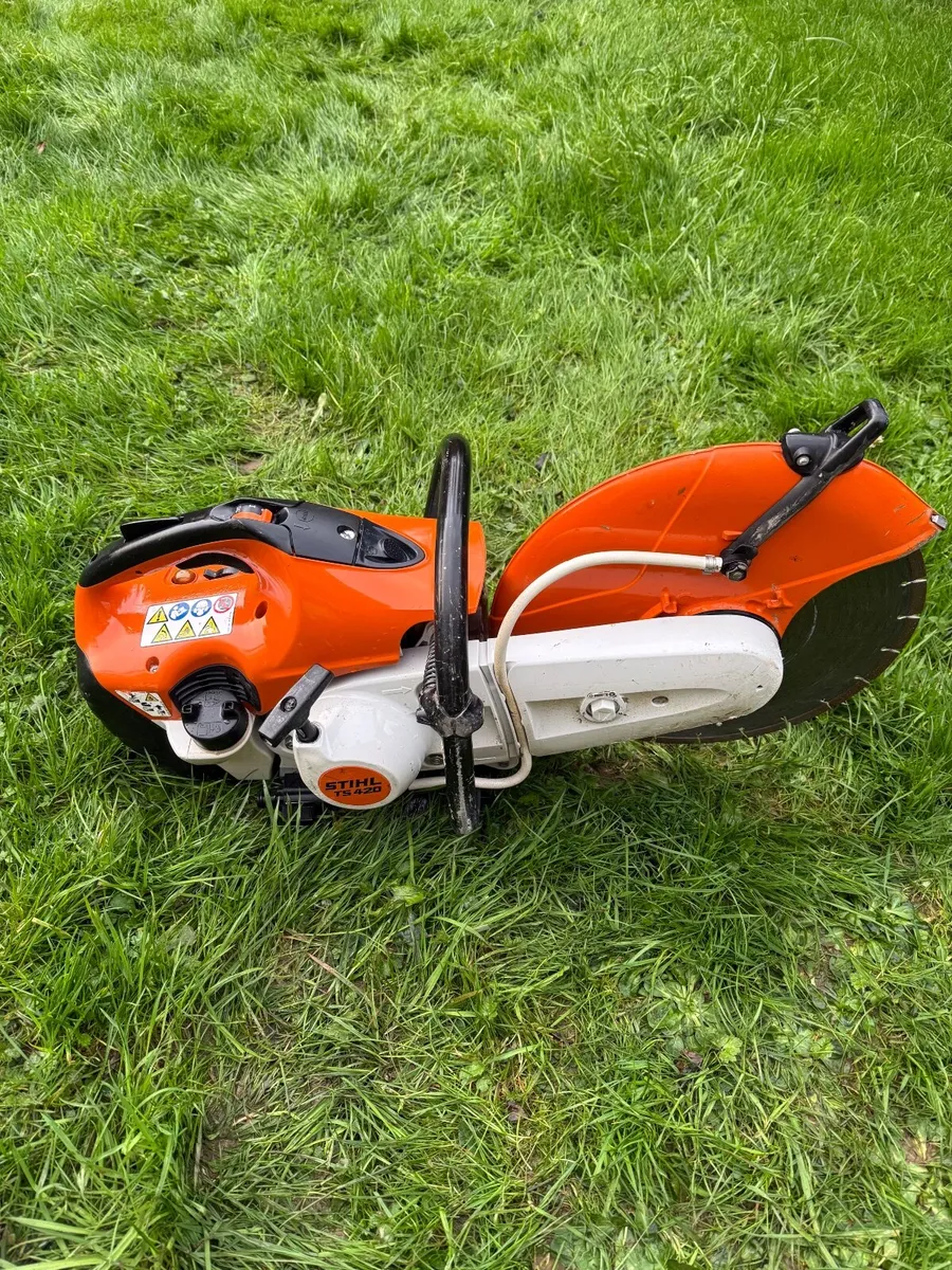 Stihl TS 420 consaw - Image 4
