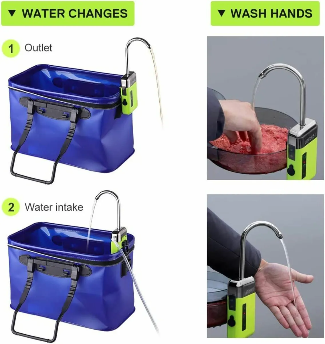 Automatic handwash device for Fishing, Camping - Image 4