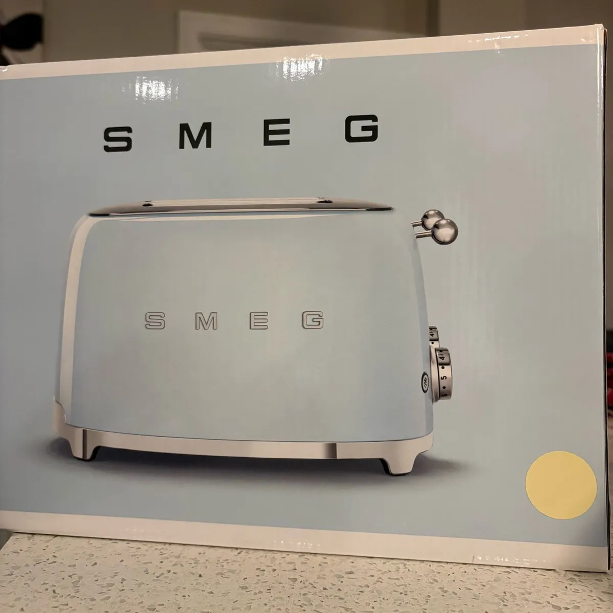 SMEG cream 4 slice toaster - Image 1