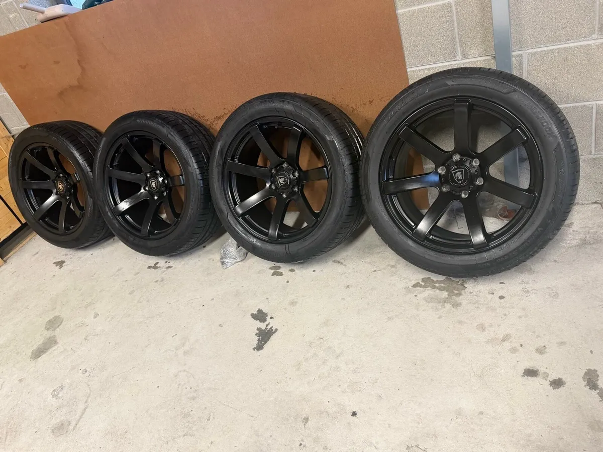 Brand new alloys suit 4x4 with tyres - Image 1