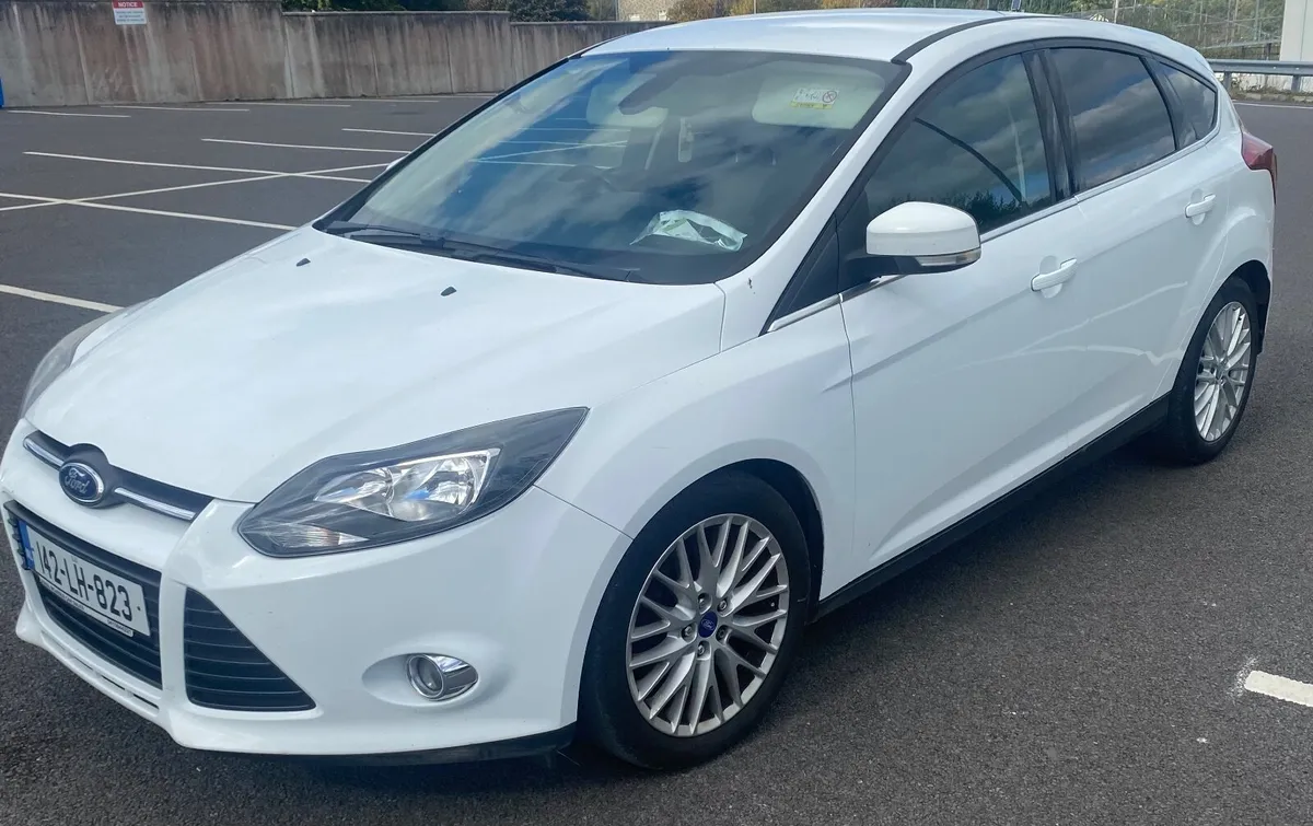 Recent NCT Pass - White Ford Focus 2014 - Image 3