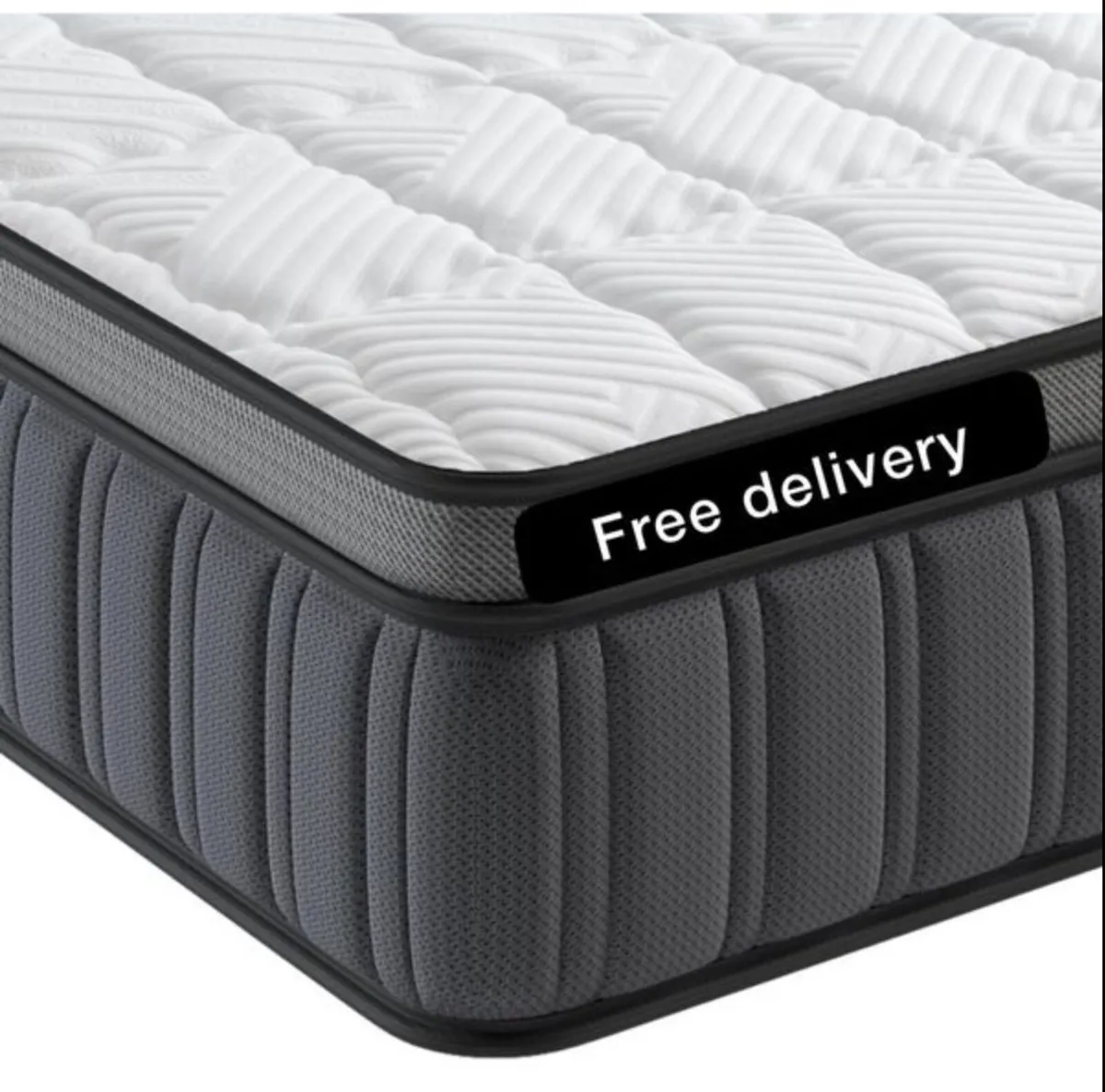 King Size Mattress 5FT, 10.2 Inch Memory Foam Pock