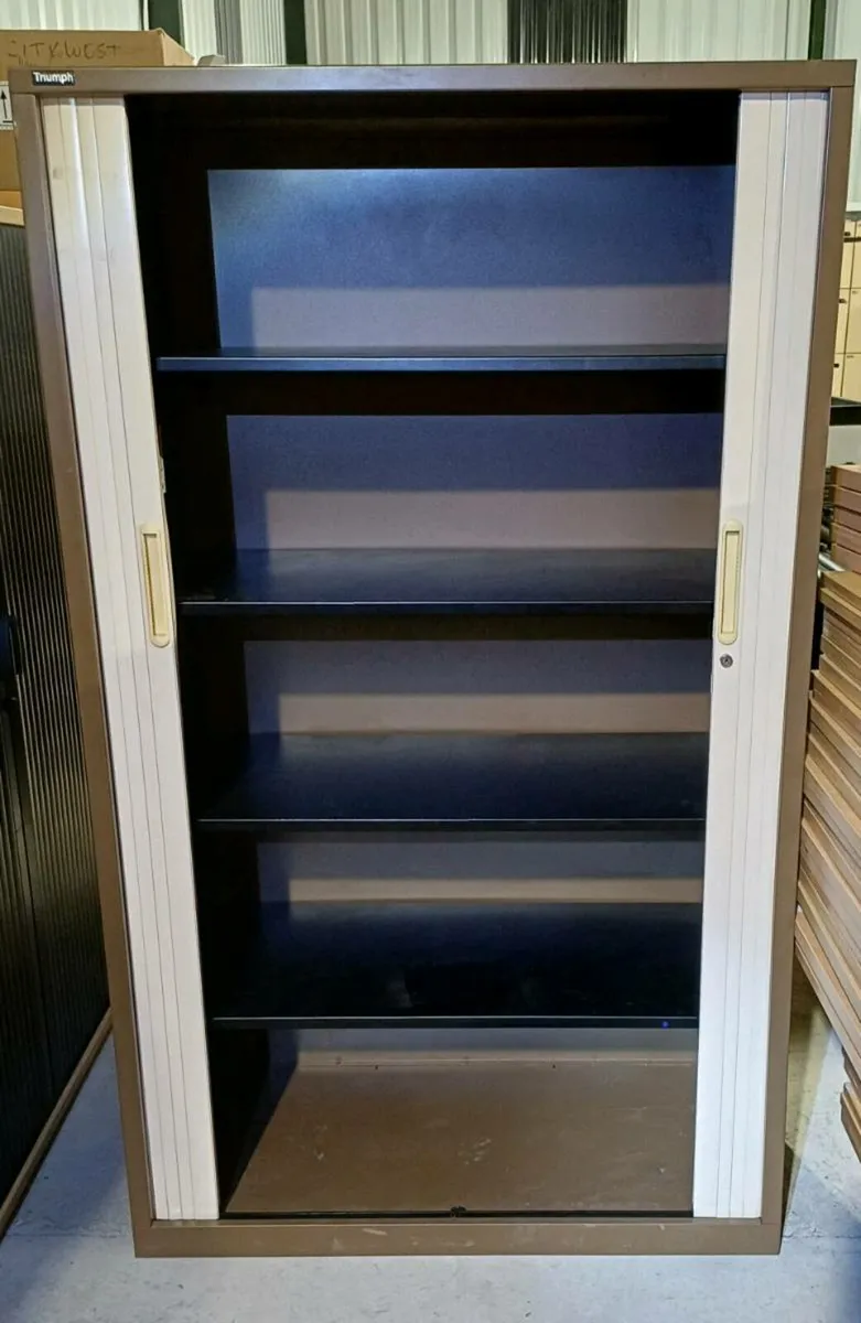 1.68m Triumph Tambour Cabinet - Image 3