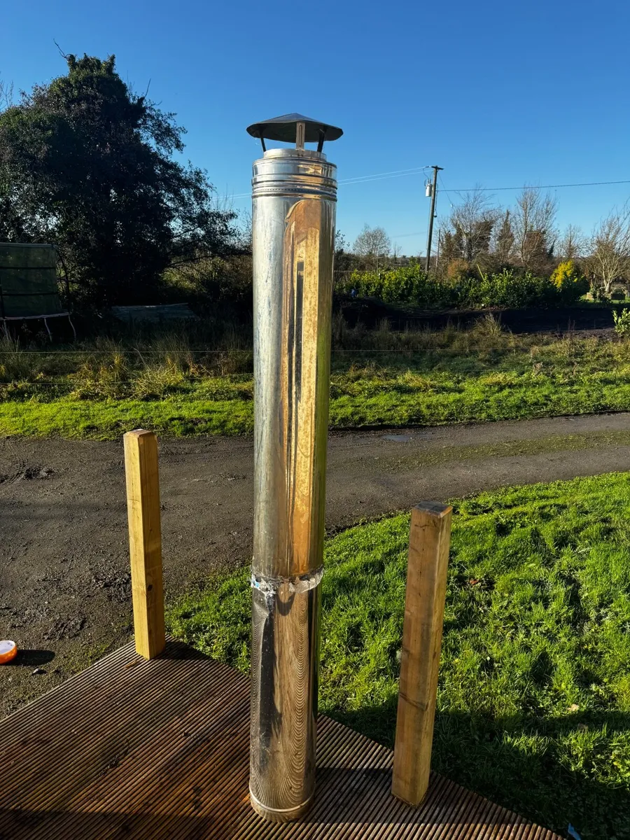 Double wall flue and black enamel flue - Image 4