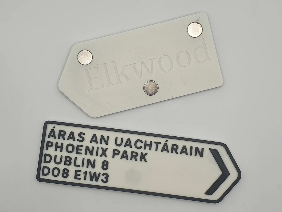 Magnetic Road Sign Custom Eircodes - Image 2