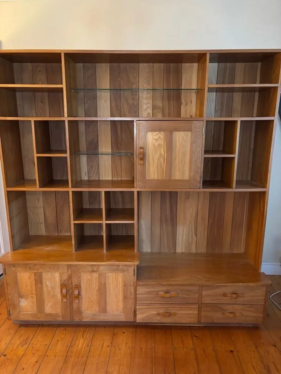 Bespoke walnut unit - Image 1