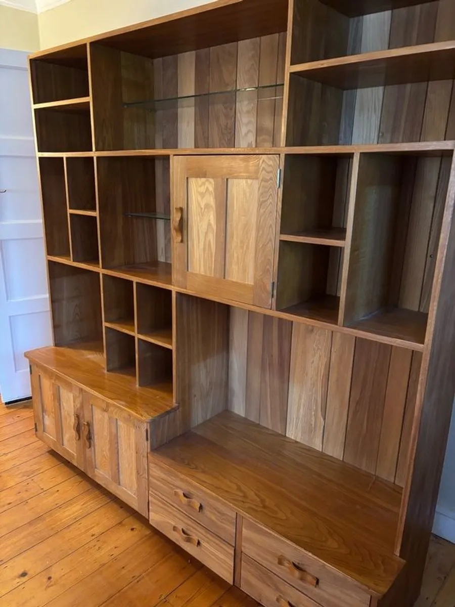Bespoke walnut unit - Image 2