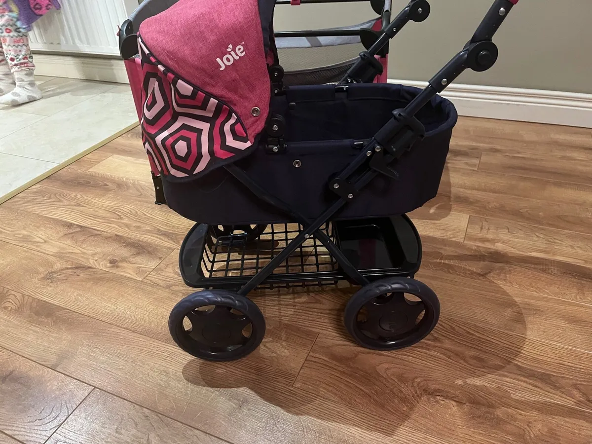 Doll buggy and travel cot and bouncer - Image 2