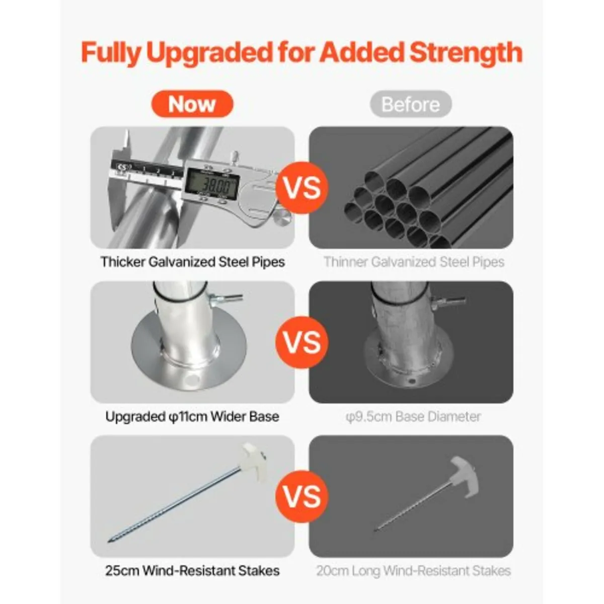 Outdoor Storage Shelter Shed 6x6 ft Waterproof Car - Image 2