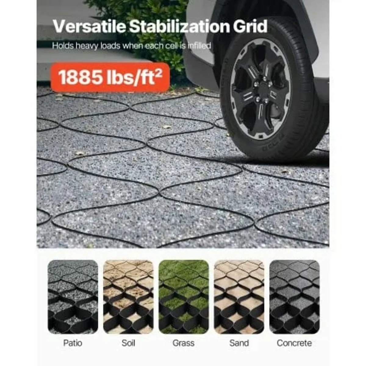 Ground Grid 2-Inch Deep Geocell Grid 26.87x3.94FT - Image 4