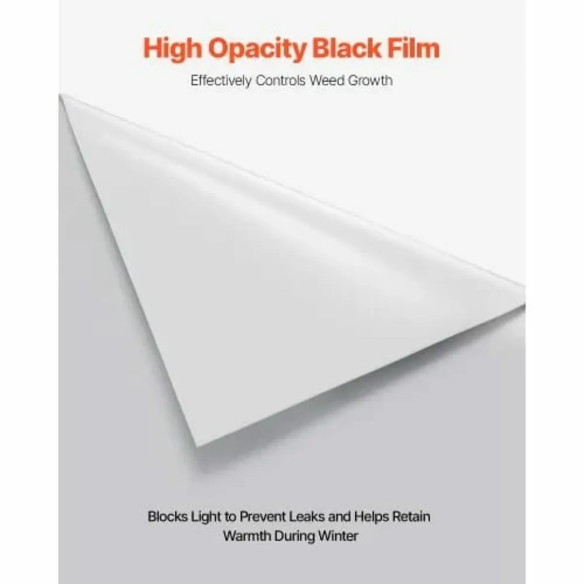 8Mil Plastic Sheeting Roll 6.5 x 164 FT Heavy Duty - Image 3