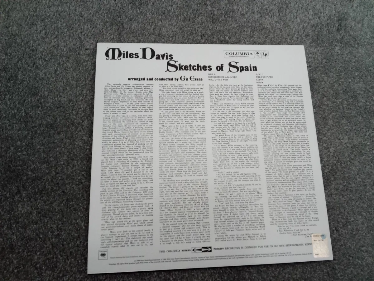 Miles Davis Jazz LP. - Image 2