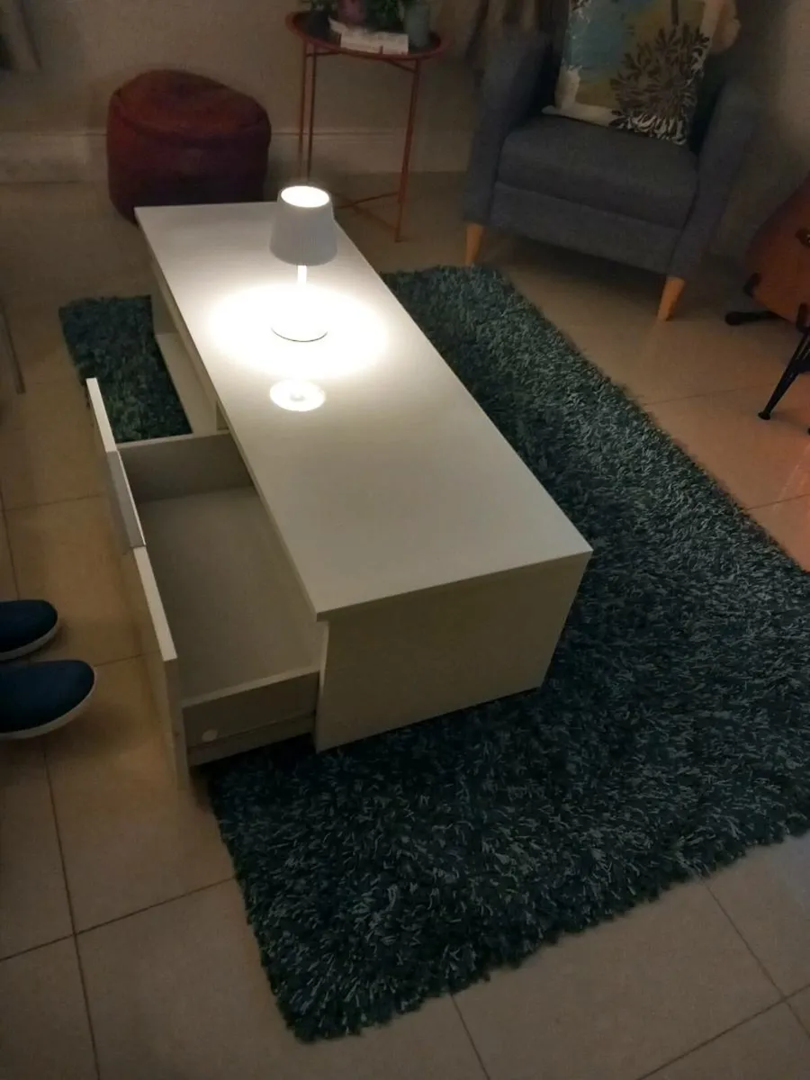 White TV Cabinet - Image 2