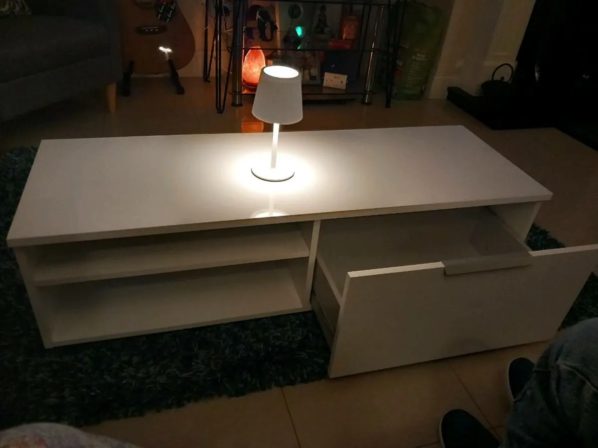 White TV Cabinet - Image 3