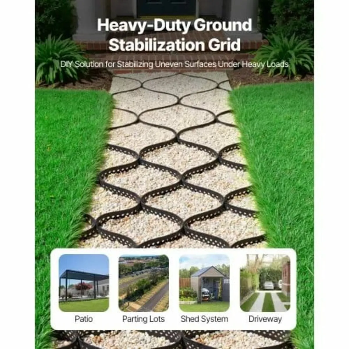 Ground Grid 3-Inch Deep Geocell Grid 24.93x9.52FT - Image 2