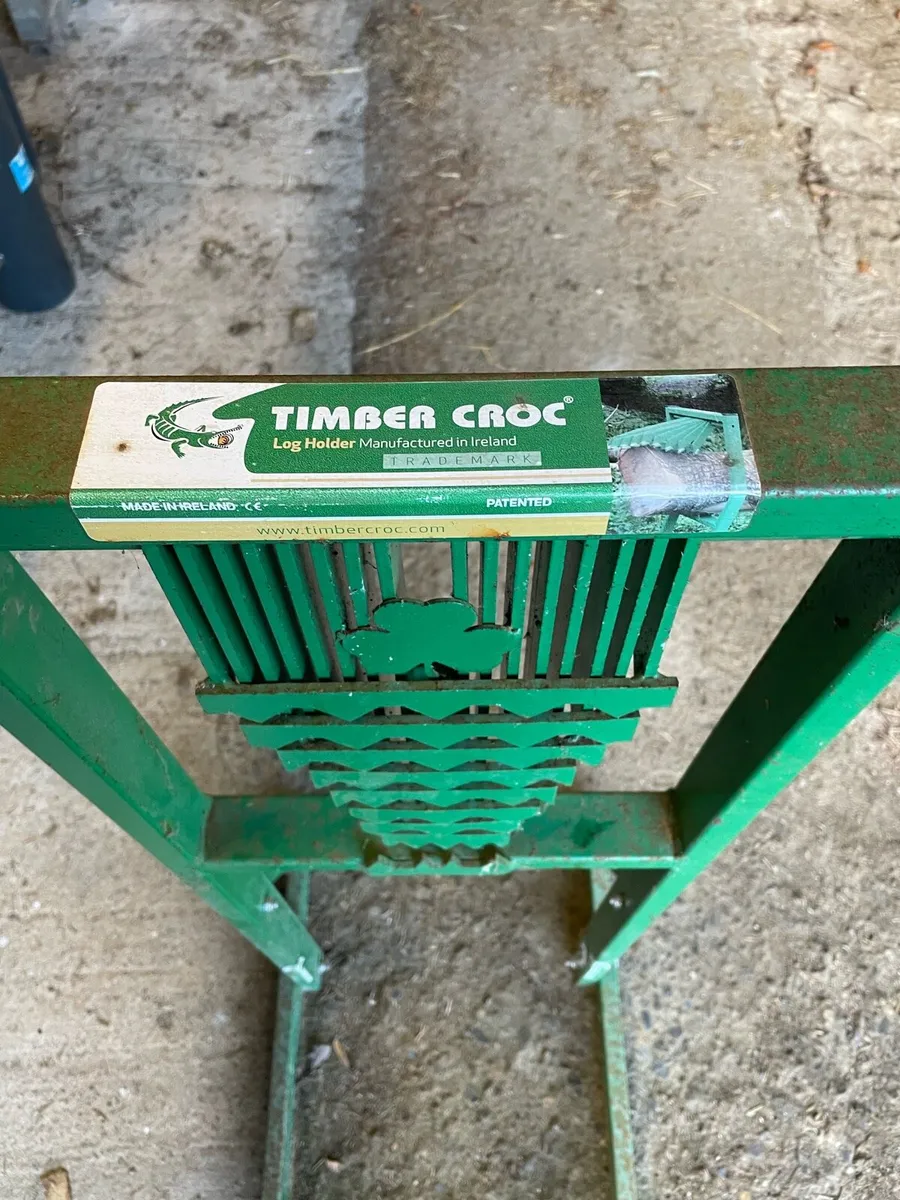 Timber Crock Log holder for sale in Co. Wexford for €120 on DoneDeal