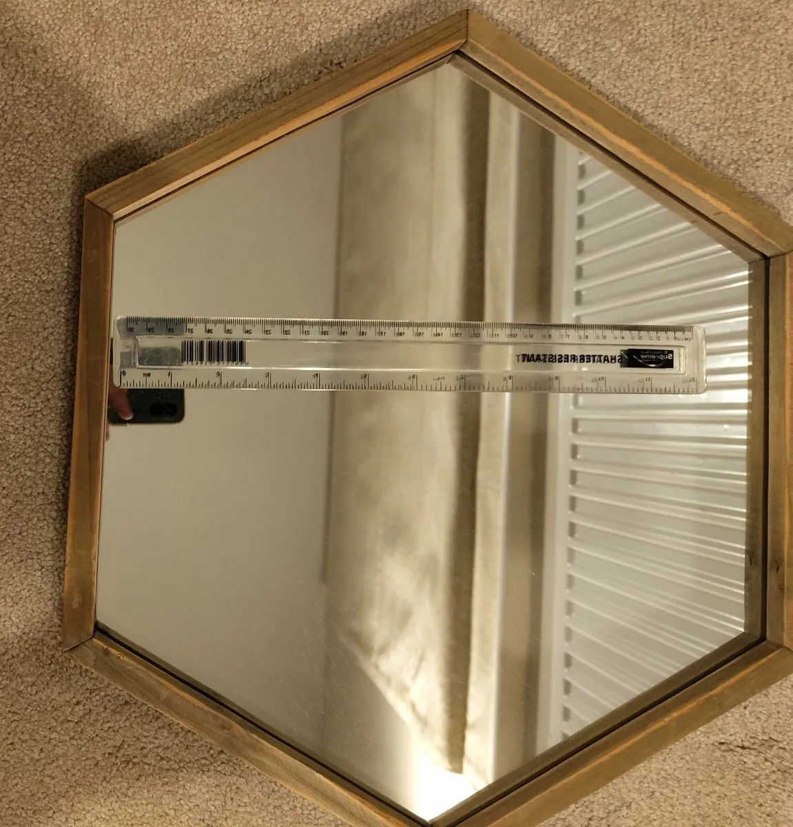 Mirrors  Hexagon shaped (x3) - Image 2