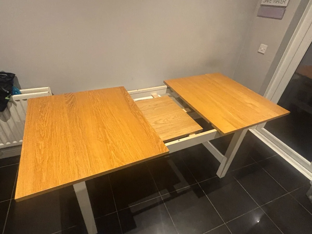 Solid Wooden Extendable Table - Image 2
