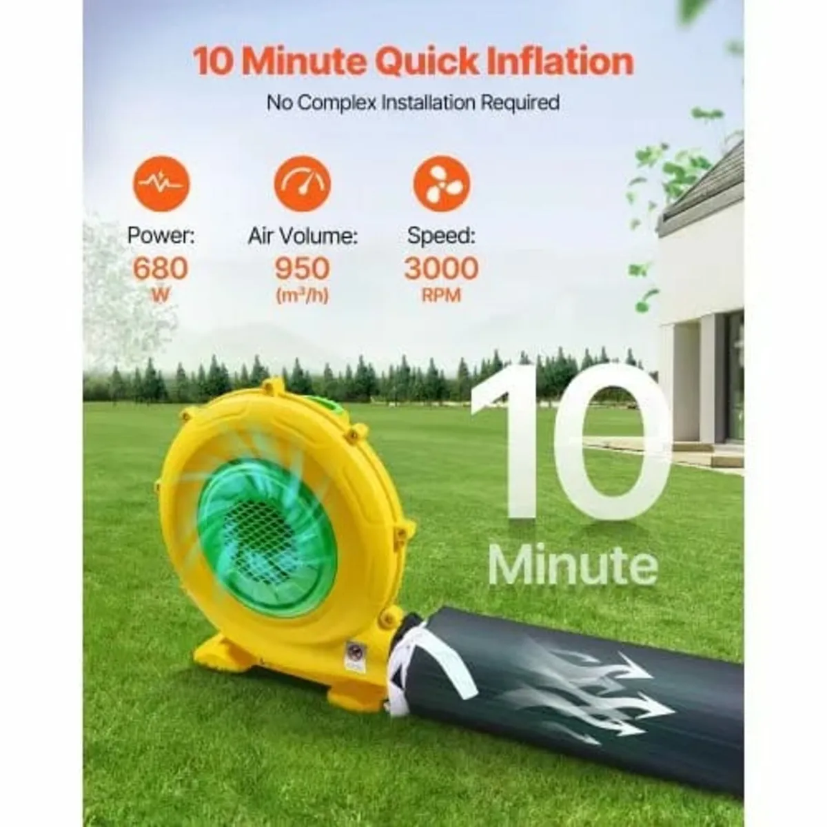 Portable Inflatable Nightclub Tent with Blower 16. - Image 4