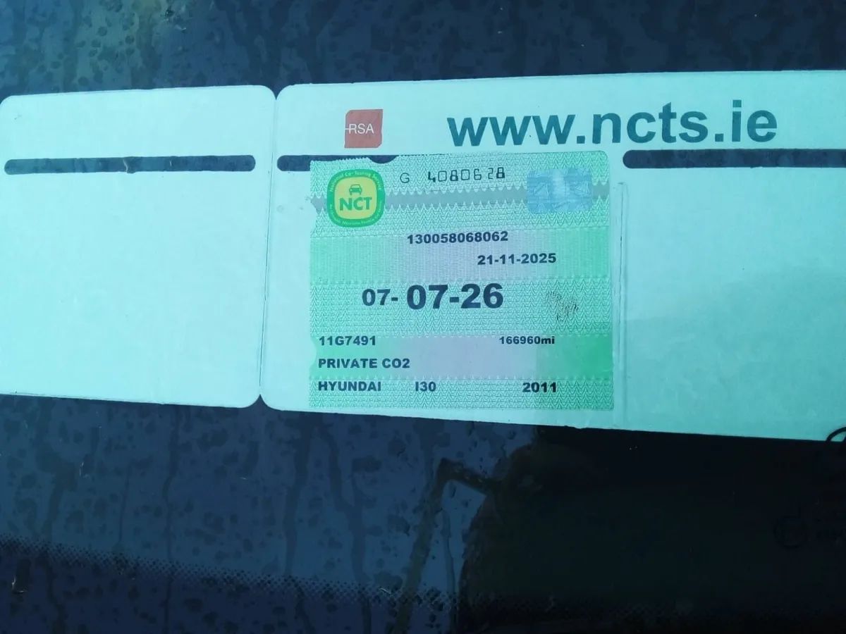 2011 HYUNDAI I30 DIESEL NCTD 7/26 - Image 2