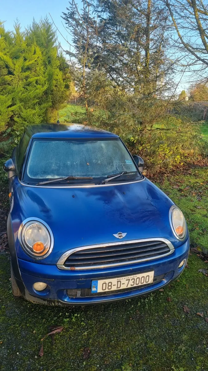 (Deposit taken )Blue Mini One 2008 hatchback - Image 1