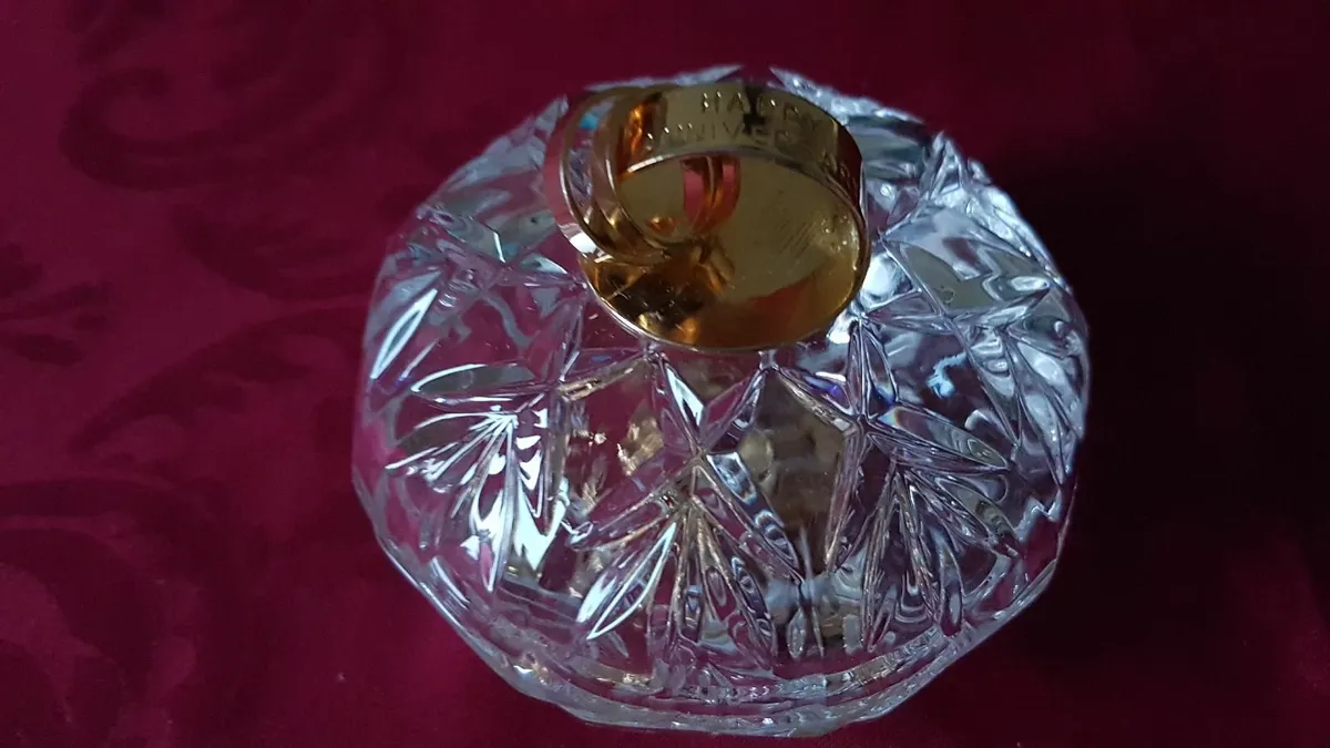 Killarney Crystal Happy Anniversary Jewelry Dish - Image 4