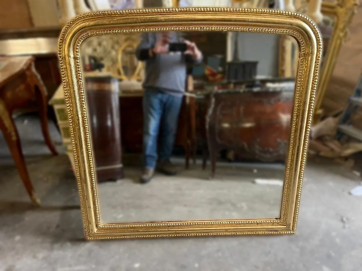 Antique style Overmantels mirrors in 4 sizes - Image 1